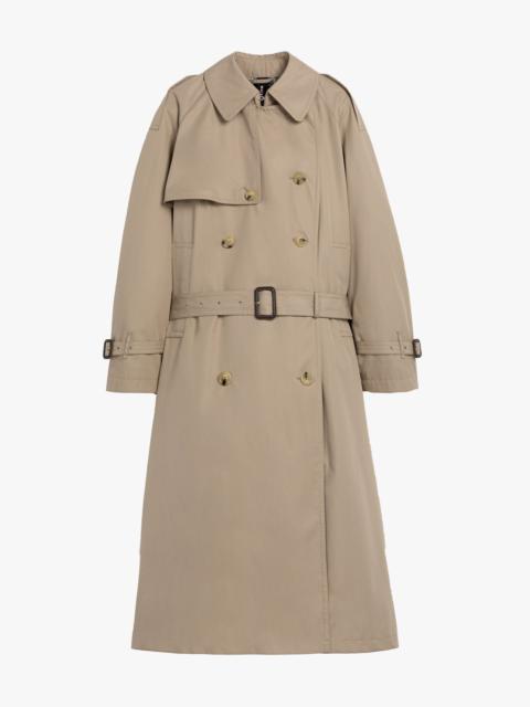 JAMIE SAND GABARDINE COTTON TRENCH COAT