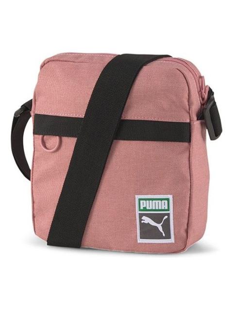 PUMA Originals Retro Portable Shoulder Bag 'Pink Black' 077437-03