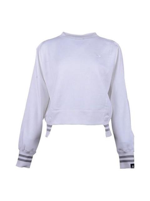 (WMNS) Converse Stripe Breathable Pullover White 10020727-A07