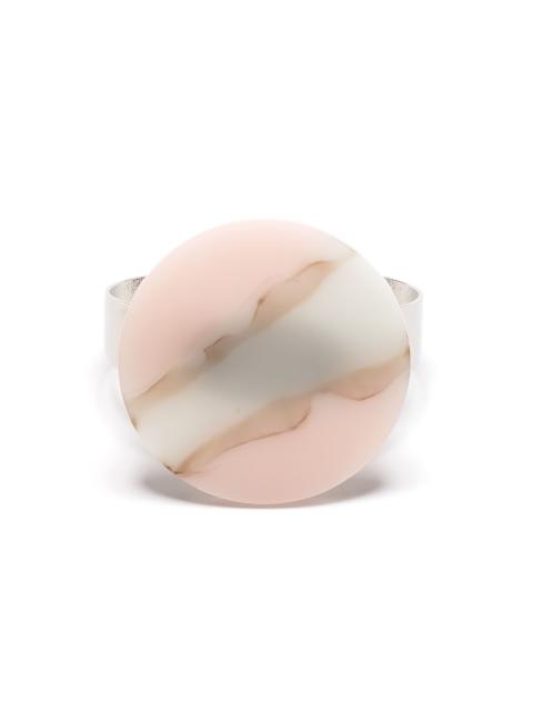 disc-detail cuff bracelet