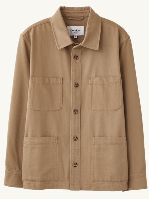 MISHA OVERSHIRT - TAN