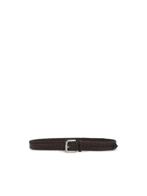 woven buckle belt
