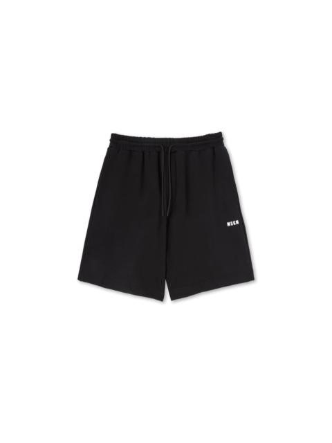 Mini logo sweat shorts