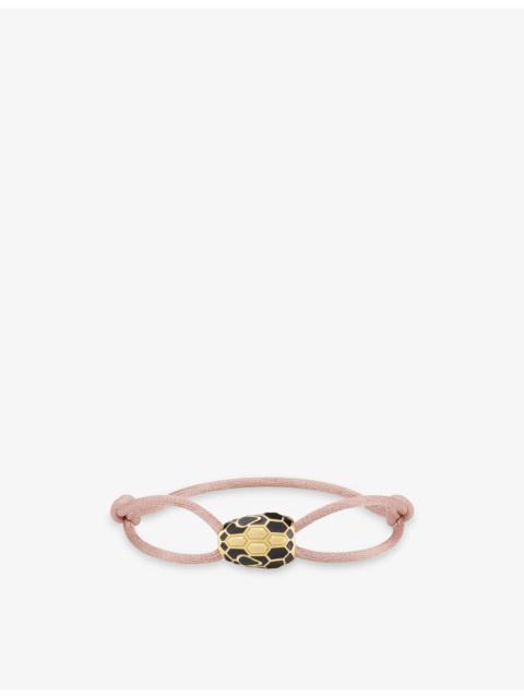 Serpenti Forever Yellow Gold-Plated Brass Bracelet
