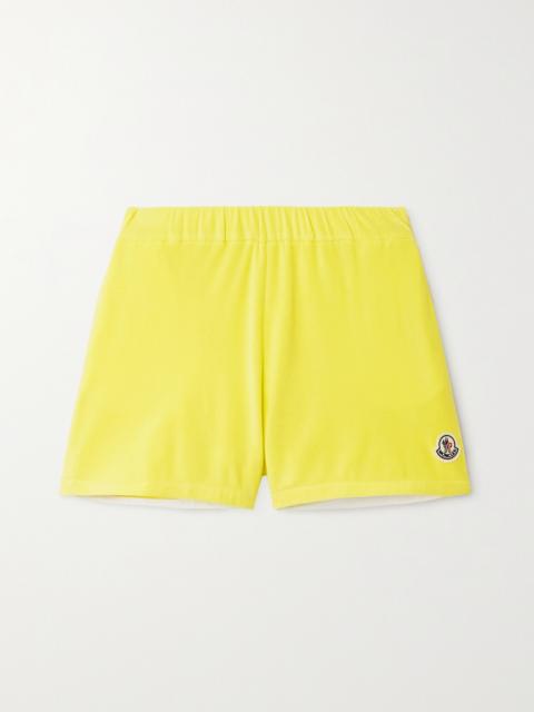 Cotton-blend Terry Shorts