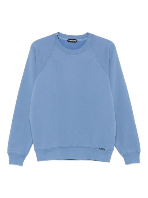 raglan-sleeve crew-neck sweatshirt