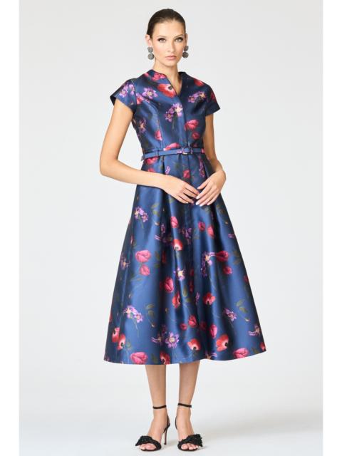 MARTINE DRESS - MIDNIGHT JARDIN
