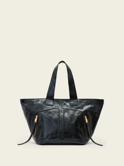 JEAN REY LEATHER TOTE BAG