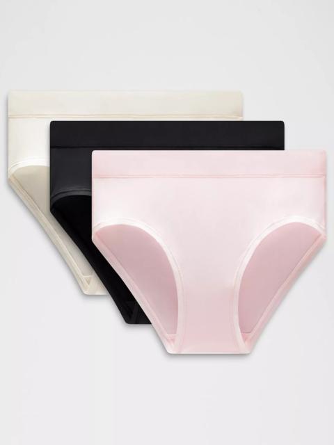 UnderEase High-Rise Bikini Underwear *3 Pack