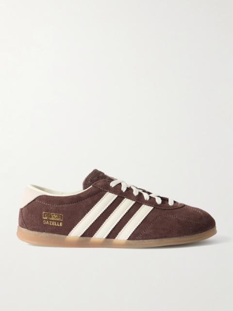 Gazelle Lo Pro Leather-trimmed Suede Sneakers
