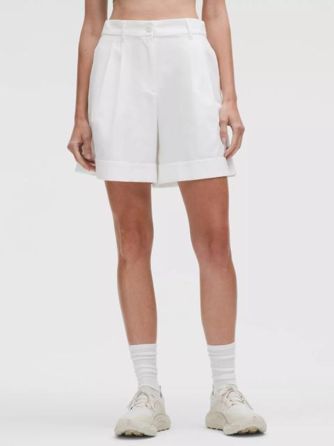 LuluLinen High-Rise Short 6"