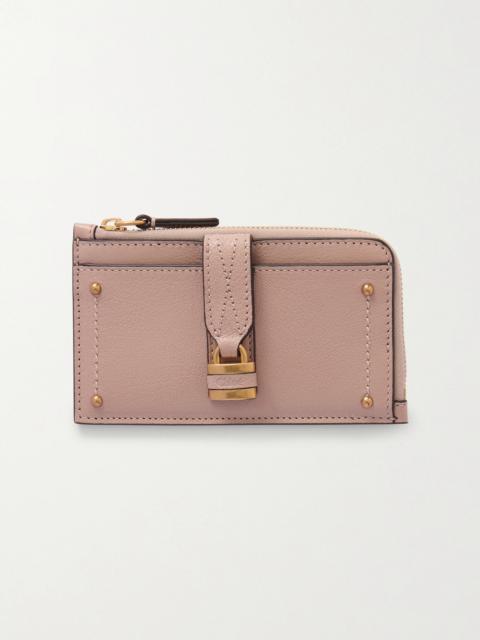 Paddington Embellished Textured-leather Cardholder
