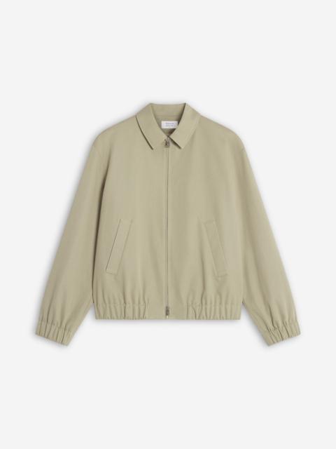ELASTICATED ZIPPED BLOUSON
