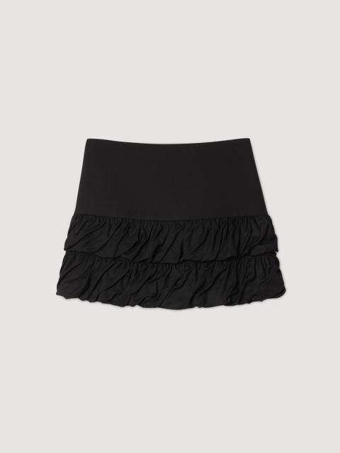 MINI RUFFLED SKIRT