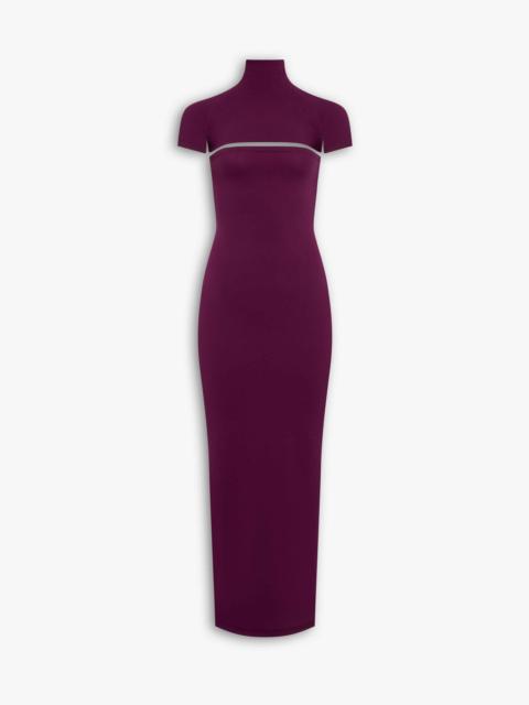SECOND-SKIN KNIT CUT-OUT DRESS