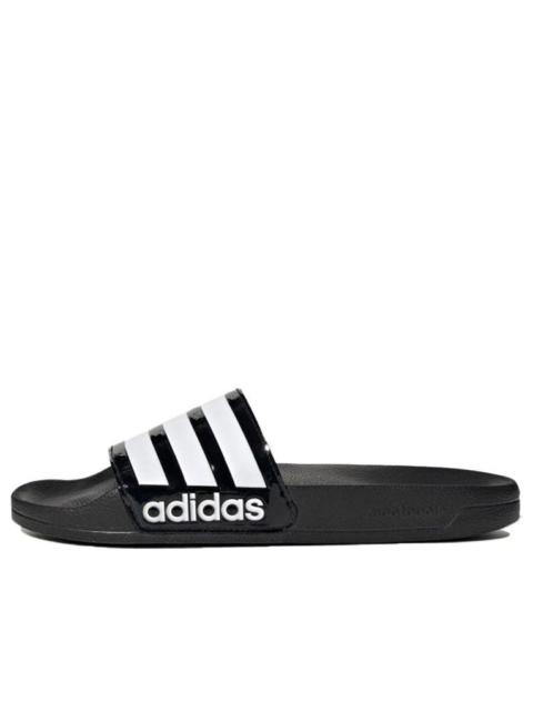 (WMNS) adidas Hirocoledge x Adilette Shower Slide 'Takahashi Hiroko - Black White' FZ2852