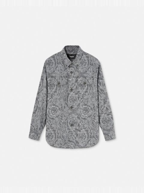 Barocco Jacquard Gabardine Overshirt