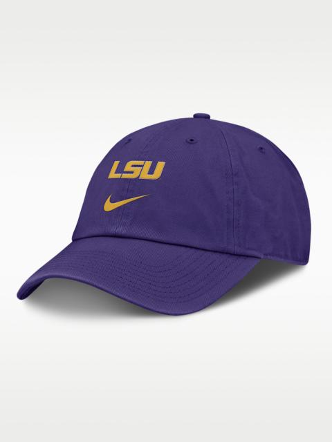 LSU Primetime Club Men's Nike College Adjustable Hat