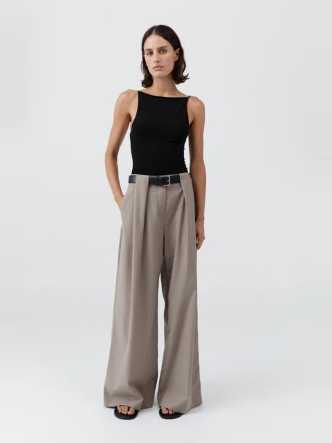 Pleat Loop Pants - Mousse