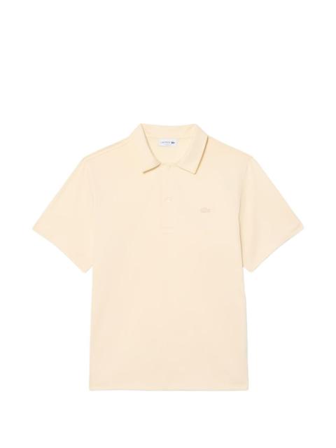 short-sleeve logo polo shirt