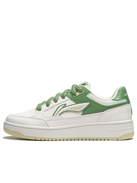 (WMNS) Li-Ning Tianji 'White Green' AGCU096-1