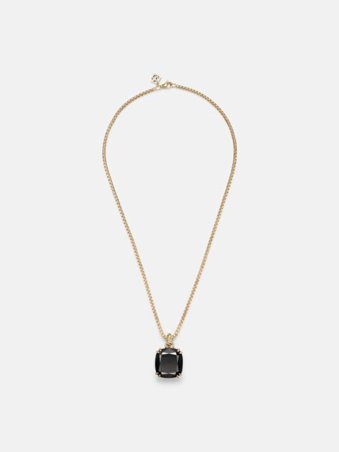 Marbella 18kt gold necklace with onyx