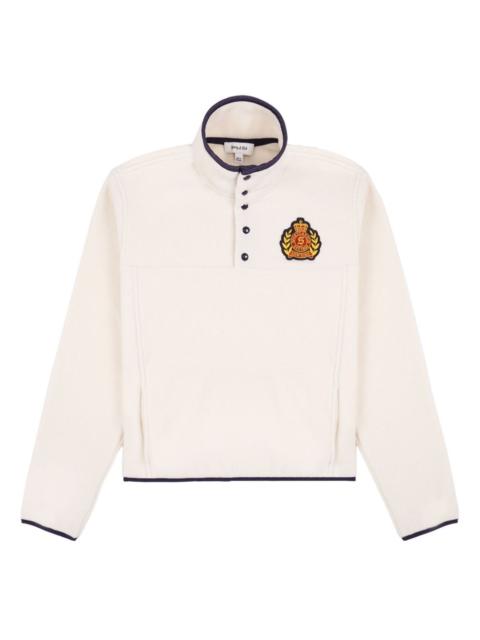 logo patch sweatshirt