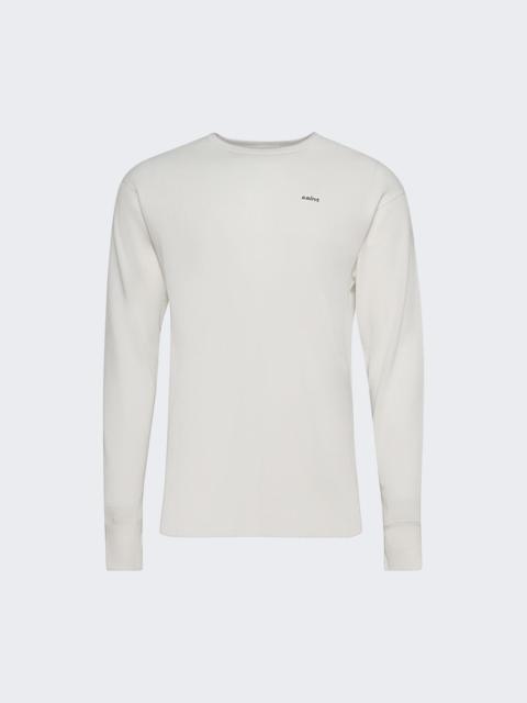 Long Sleeve Thermal White