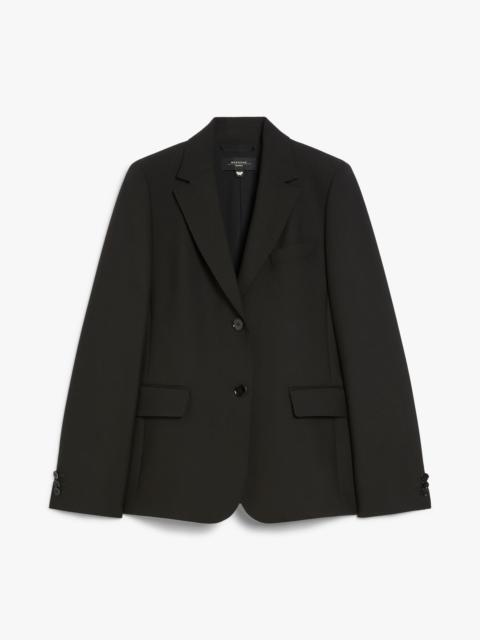 UVA Single-breasted blazer in stretch wool-blend canvas