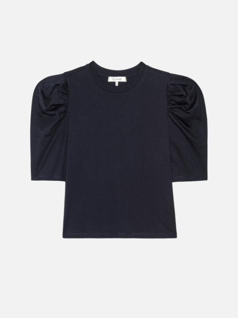 The Drape Tee in Navy