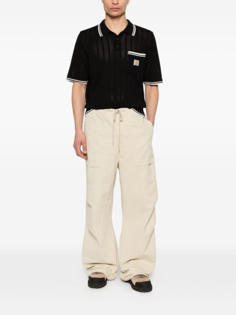 Ramsey knit polo shirt