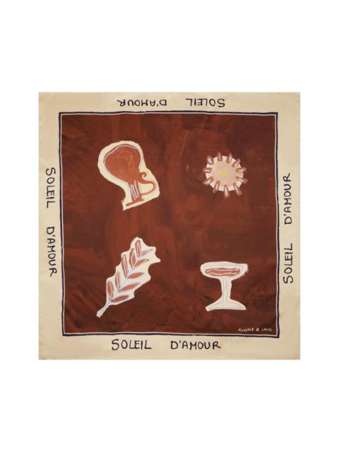 Soleil D'Amour Silk Scarf