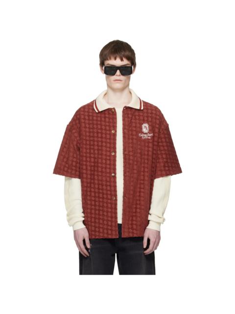 Red MA 'Chateau' Oversized Shirt