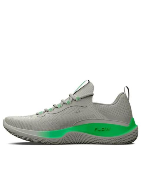 Under Armour Flow Dynamic 'White Clay Green Screen' 3026106-300