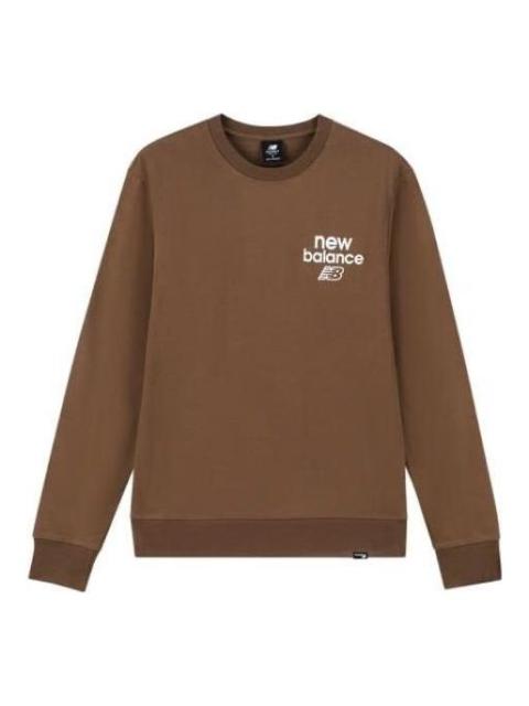 New Balance Sport Seasonal Sweatshirt 'True Brown' MT33535-TRU