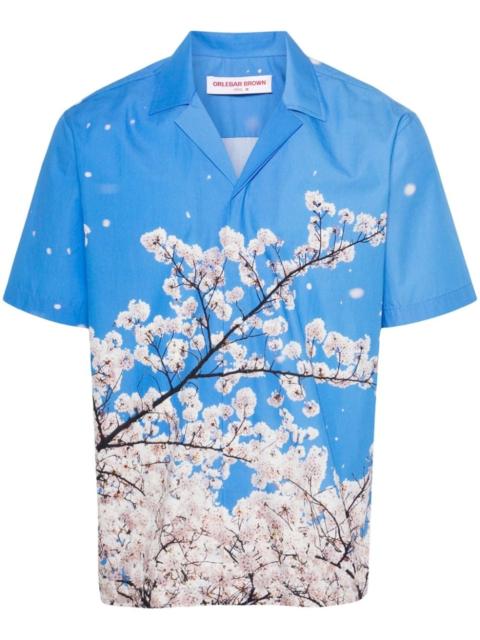 Maitan floral-print shirt