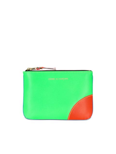 Super Fluo zip wallet