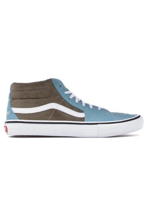 Vans Sk8-Mid Supreme Croc Corduroy Light Brown