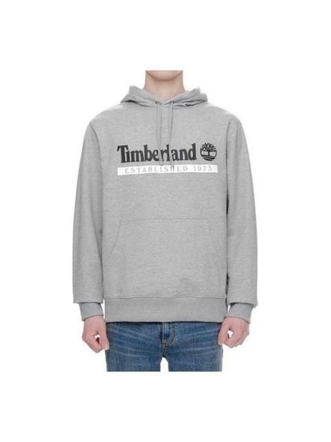 Timberland Logo Hoodie 'Grey' A22AF-V91