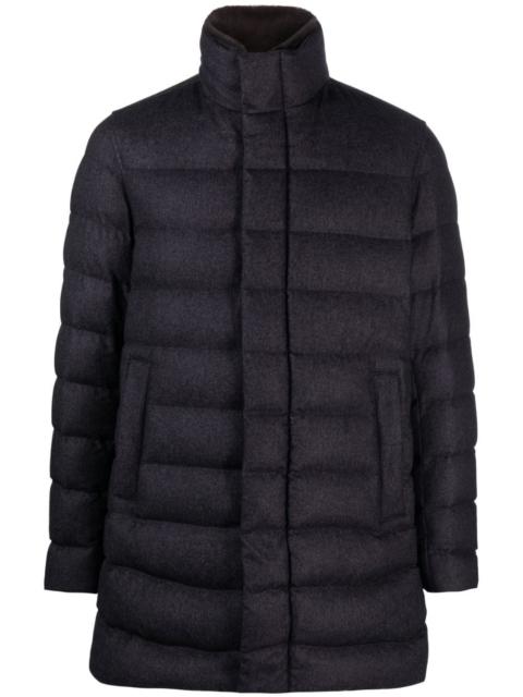 high-neck padded jacket
