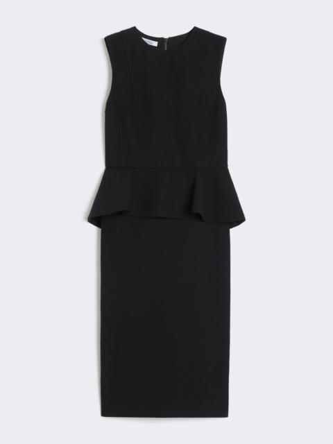 COSMOS Technical-jersey sheath dress