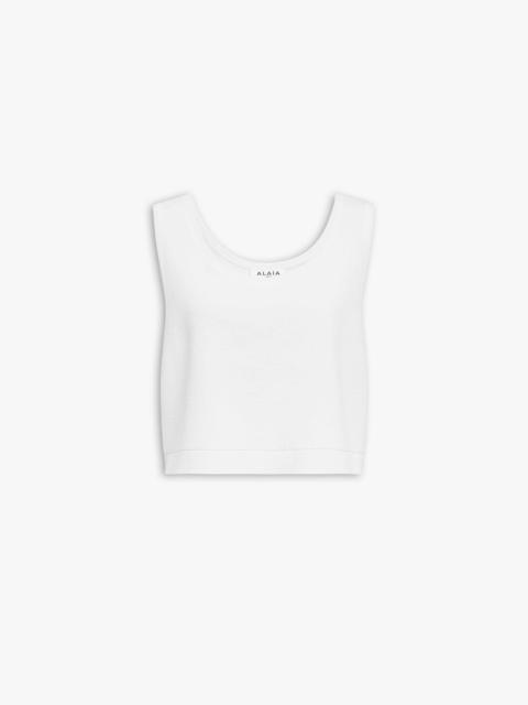 COTTON KNIT TANK TOP