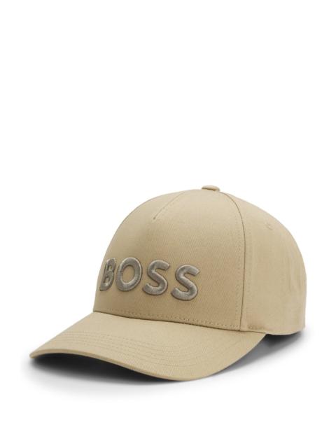 EMBROIDERED-LOGO CAP IN COTTON TWILL