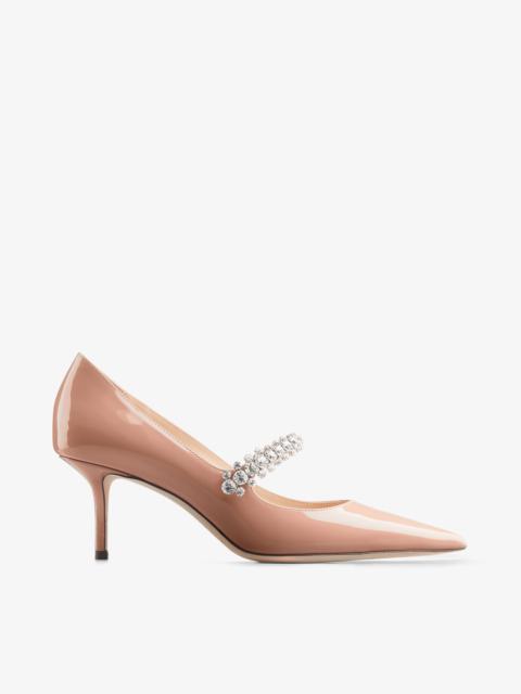 Bing Pump 65
Ballet Pink Patent Leather Pumps with Crystals