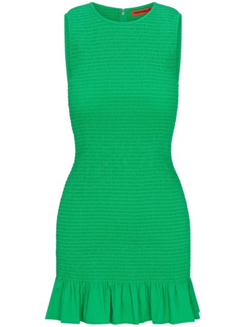 Belle smocked mini dress