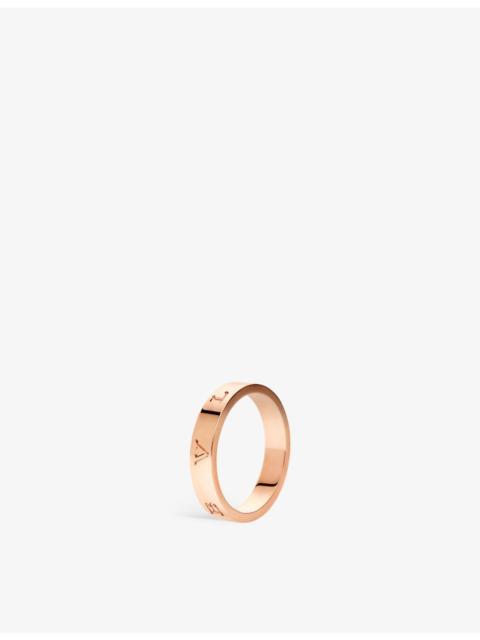 B.zero1 18ct rose-gold ring