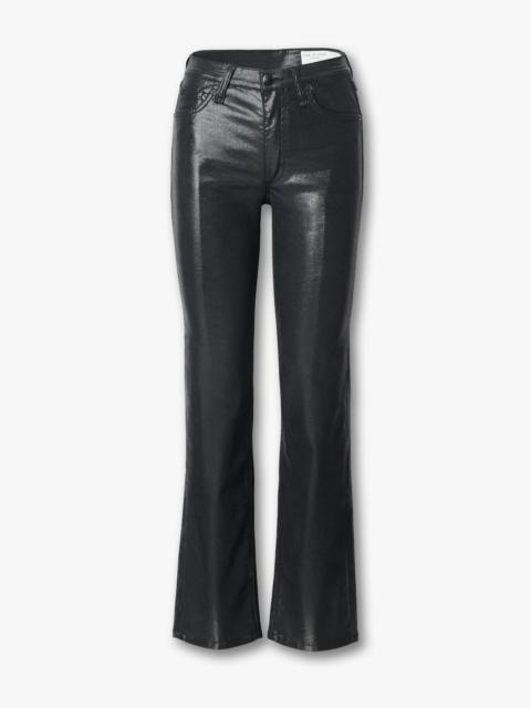 Harlow Straight Jeans
Flexi in Coated Black