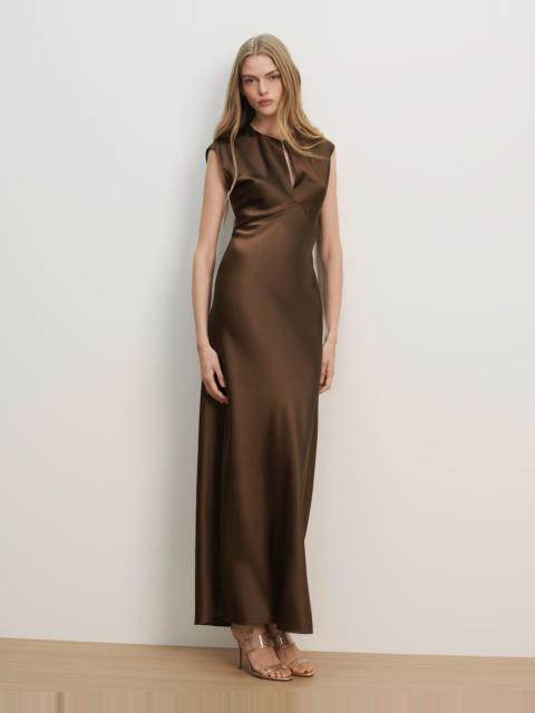 NELZY SILK MAXI DRESS