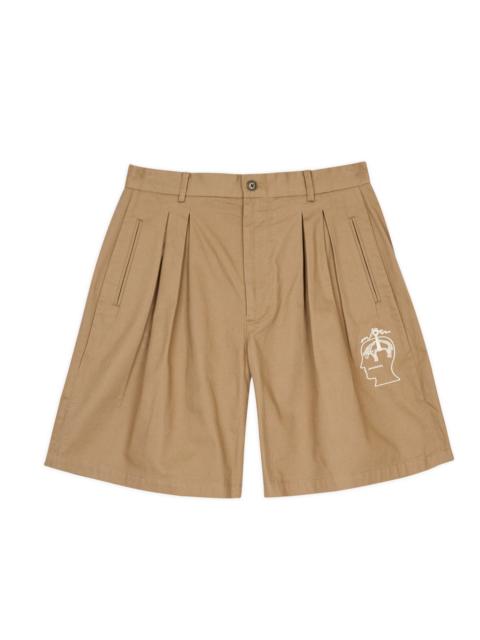 Brooks Brothers California Pleated Chino Short - Desert