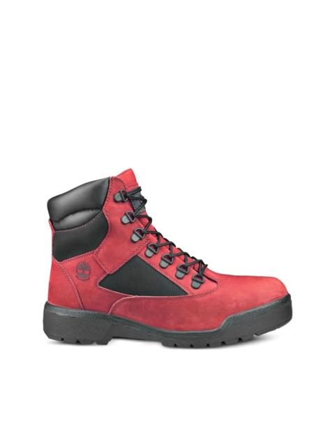 6 Inch Field "Red/Black" boots